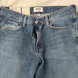 Agolde Women’s Light Blue Relaxed Jeans
